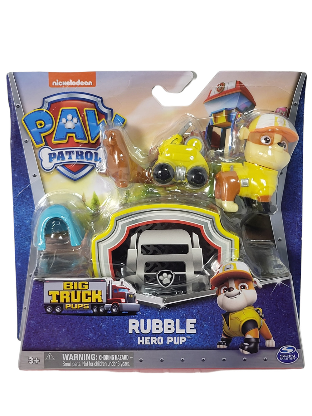NICKELODEON PAW PATROL RUBBLE HERO PUP BIG TRUCK PUPS NIP SEAL RESCUE IGLOO